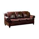 Princeton Traditional Burgundy Sofa