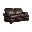 Colton Traditional Brown Loveseat