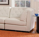 Quinn Transitional White Corner