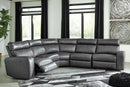 Samperstone Signature Design by Ashley 5-Piece Power Reclining Sectional image