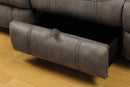 Sawyer Transitional Taupe Motion Sofa