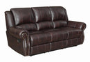 Sir Rawlinson Traditional Burgundy Motion Sofa