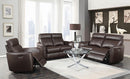 Scranton Casual Dark Brown Power^2 Sofa