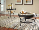 Industrial Black Side Table