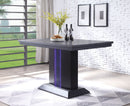 Bernice Black Counter Height Table