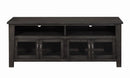 Transitional Dark Grey 60" TV Console