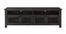 Transitional Dark Grey 72" TV Console