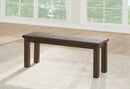 Nabirye Dark Oak Bench