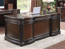 Gorman Traditional Espresso Executive Desk