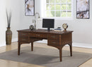 Craftsman Golden Brown Office Desk