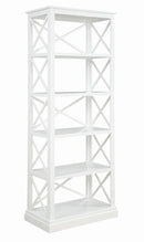 Johansson Antique White Bookcase