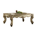 Vendome II Gold Patina & Bone Coffee Table