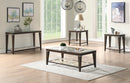 Peregrine Walnut & Glass Coffee Table