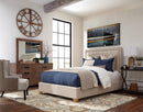 Traditional Light Beige Accent Chair