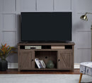 Cordell Oak TV Stand (Optional Fireplace)