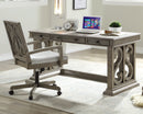 Artesia Salvaged Natural Executive Desk