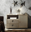 Jennavieve Gold Aluminum Cabinet