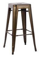 Kiara Bronze Bar Stool (Set-2)
