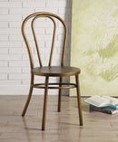 Jakia Antique Copper Side Chair (Set-2)