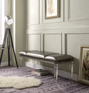 Sadie PU & Clear Acrylic Bench