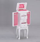 Didi White Jewelry Armoire
