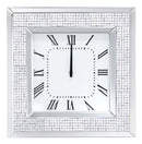 Iama Mirrored & Faux Rhinestones Wall Clock