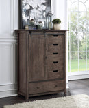Cedric Oak Wardrobe