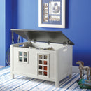 Doll Cottage Weathered White & Washed Gray Youth Chest