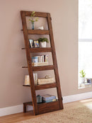 Rustic Antique Brown Etagere