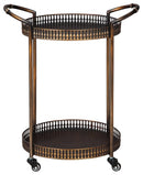 Clarkburn Signature Design by Ashley Bar Cart image