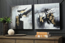 Jerrin Signature Design by Ashley Wall Art Set of 2 image
