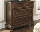 Flynnter Signature Design by Ashley Media Chest image