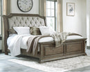Wyndahl Signature Design by Ashley King Upholstered Panel Bed image