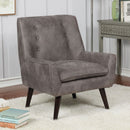 Ellery Dark Brown Accent Chair