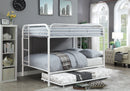 Opal White Full/Full Bunk Bed