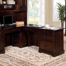TAMI Dark Walnut Corner Desk