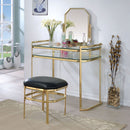 Colleen Gold Vanity w/ Stool
