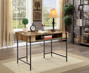 Maeve Rustic Oak/Black Desk