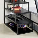 Clifton Silver/Gun Metal Storage Ladder