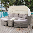 Riya Gray 4 Pc. Patio Daybed
