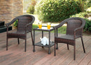 ARIMO Espresso 3 Pc. Patio Set