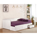 WOLFORD White Full Size Daybed, White