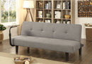 Bandon Gray/Espresso Futon Sofa