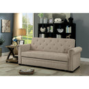 Iona Beige Futon Sofa