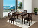 West Creek I Espresso 5 Pc. Dining Table Set
