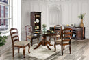 Townsville Dark Walnut 5 Pc. Dining Table Set