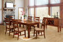 Priscilla I Antique Oak 7 Pc. Dining Table Set