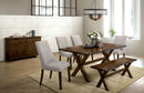 Woodworth Walnut 6 Pc. Dining Table Set w/ Bench