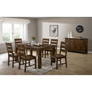 Mccall Walnut 7 Pc. Dining Table Set