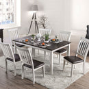 Raegan Espresso/White Dining Table